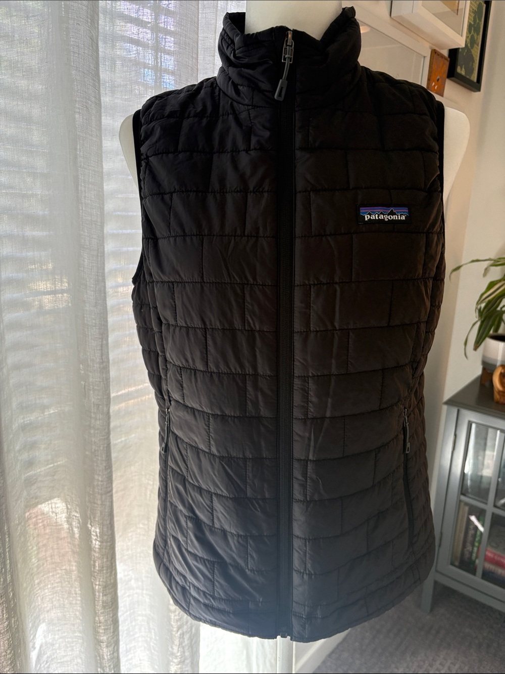 Patagonia Black Quilted Insulated Vest